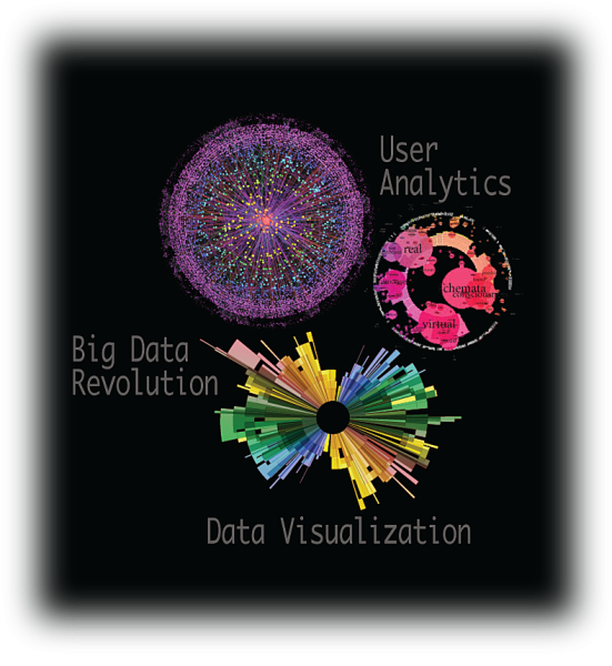 Big Data Soft Illustration