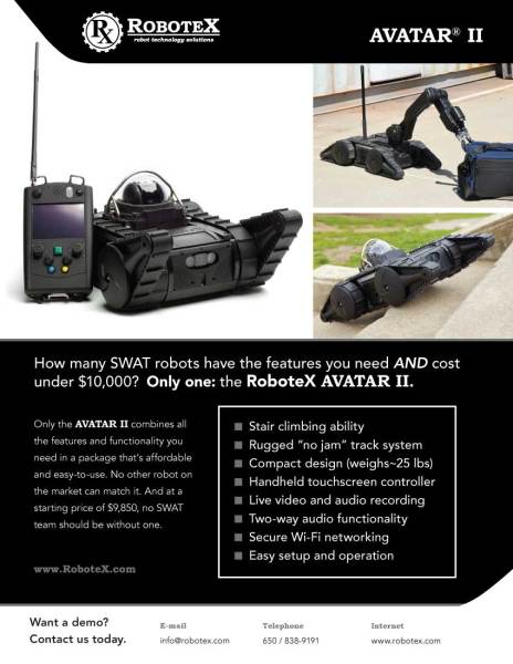 RoboteX Sales Sheet
