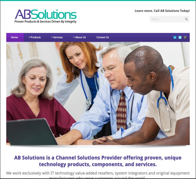 ABSolutions Wordpress Website Home Screen 3