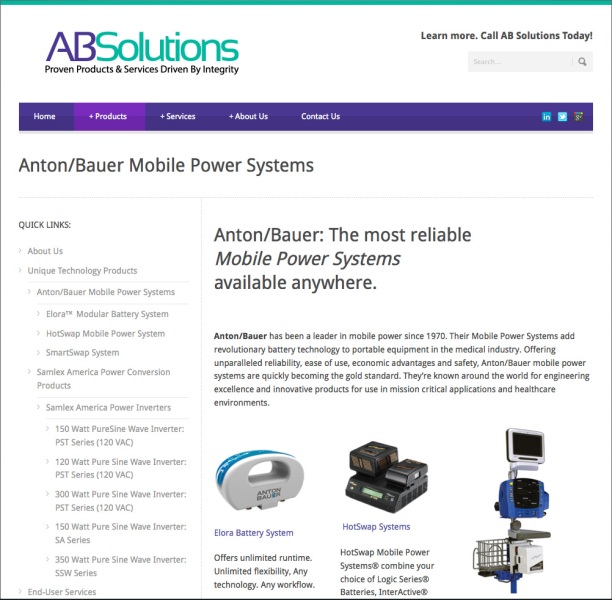 ABSolutions Mobile Power Systems