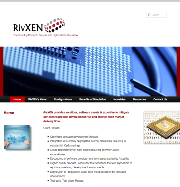 RivXen Home screen