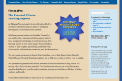 Fitnesspro Wordpress