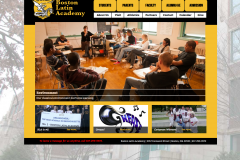 Boston Latin Academy Wordpress Home Screen 1